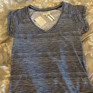NWT grey state navy/white T-shirt size 1